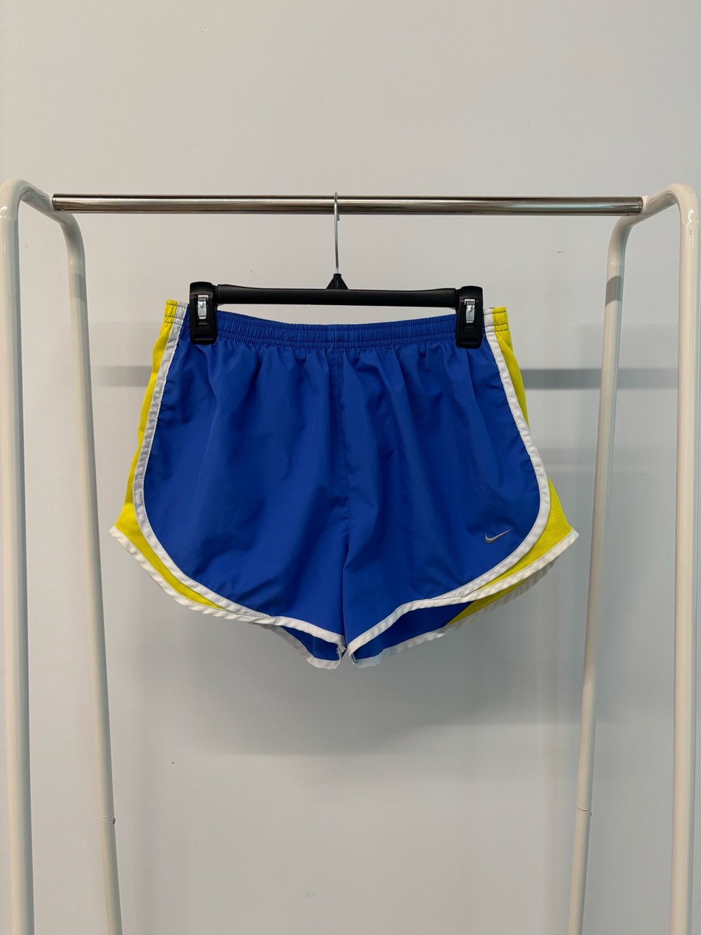 Nike Girl’s Blue and‎ Yellow Running Shorts